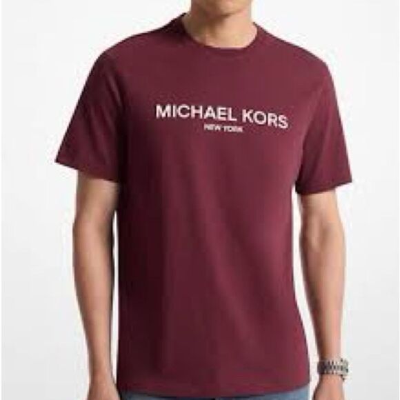Michael Kors Burgundy T-Shirt - Picture 1 of 8